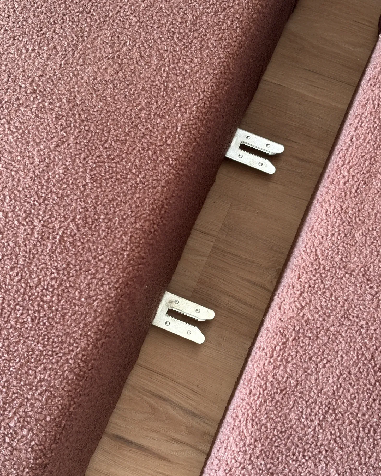 NERBO U-formet modulsofa Brun Boucle