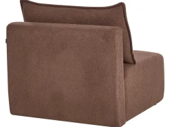 NERBO U-formet modulsofa Brun Boucle