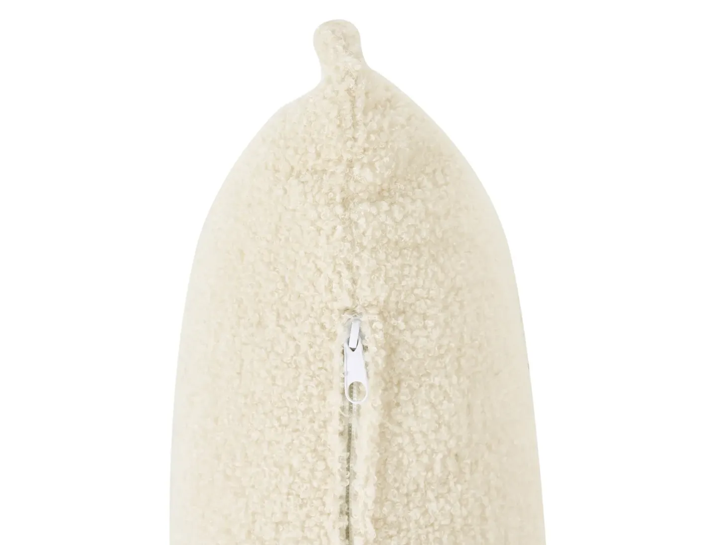 NERBO U-formet modulsofa Cremehvid Boucle