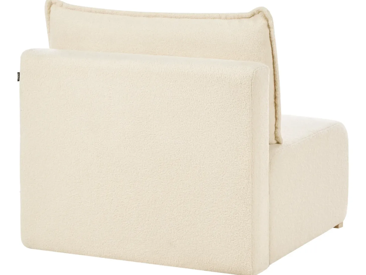 NERBO U-formet modulsofa Cremehvid Boucle