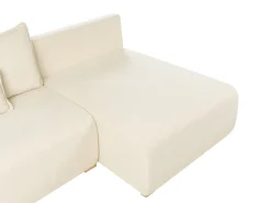 NERBO U-formet modulsofa Cremehvid Boucle
