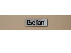 NOCI 2 personers Loungesæt med bord og fodskammel Beige Metal