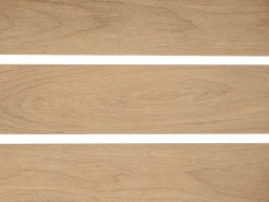 NOCI 2 personers Loungesæt med bord og fodskammel Beige Metal