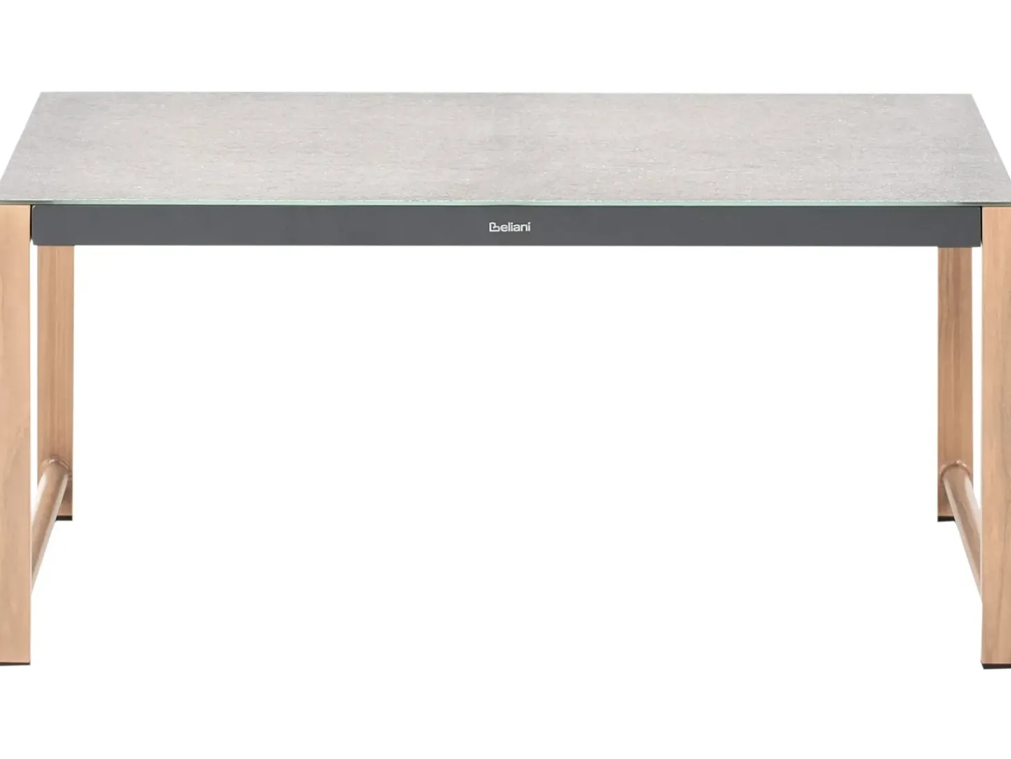 NOLA 5 personers Loungesæt med bord og fodskammel Grå Metal