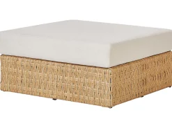 OLIVERI 4 personers Have-hjørnesofasæt Højrevendt Beige PE-rattan