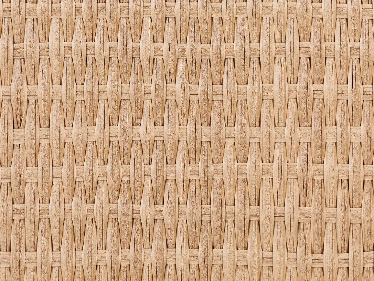 OLIVERI 4 personers Have-hjørnesofasæt Venstrevendt Beige PE-rattan