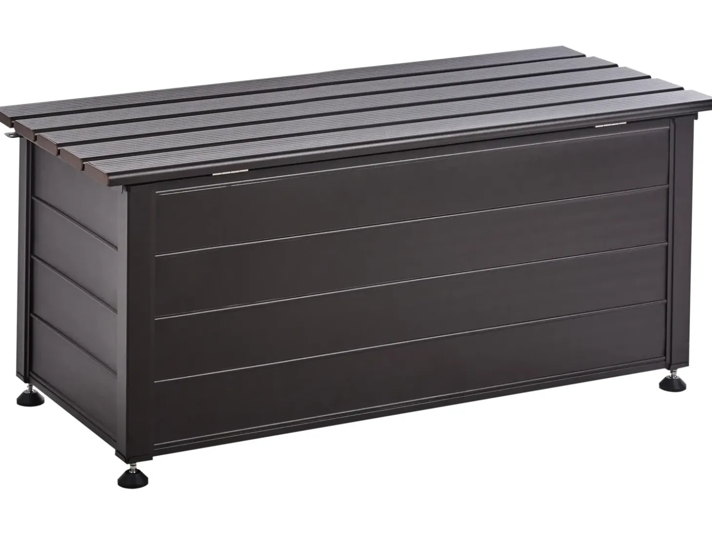 Opbevaringsboks CAMPALTO 113 cm 50 cm Mørkebrun