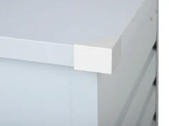 Opbevaringsboks CEBROSA 100 cm 62 cm Lysegrå