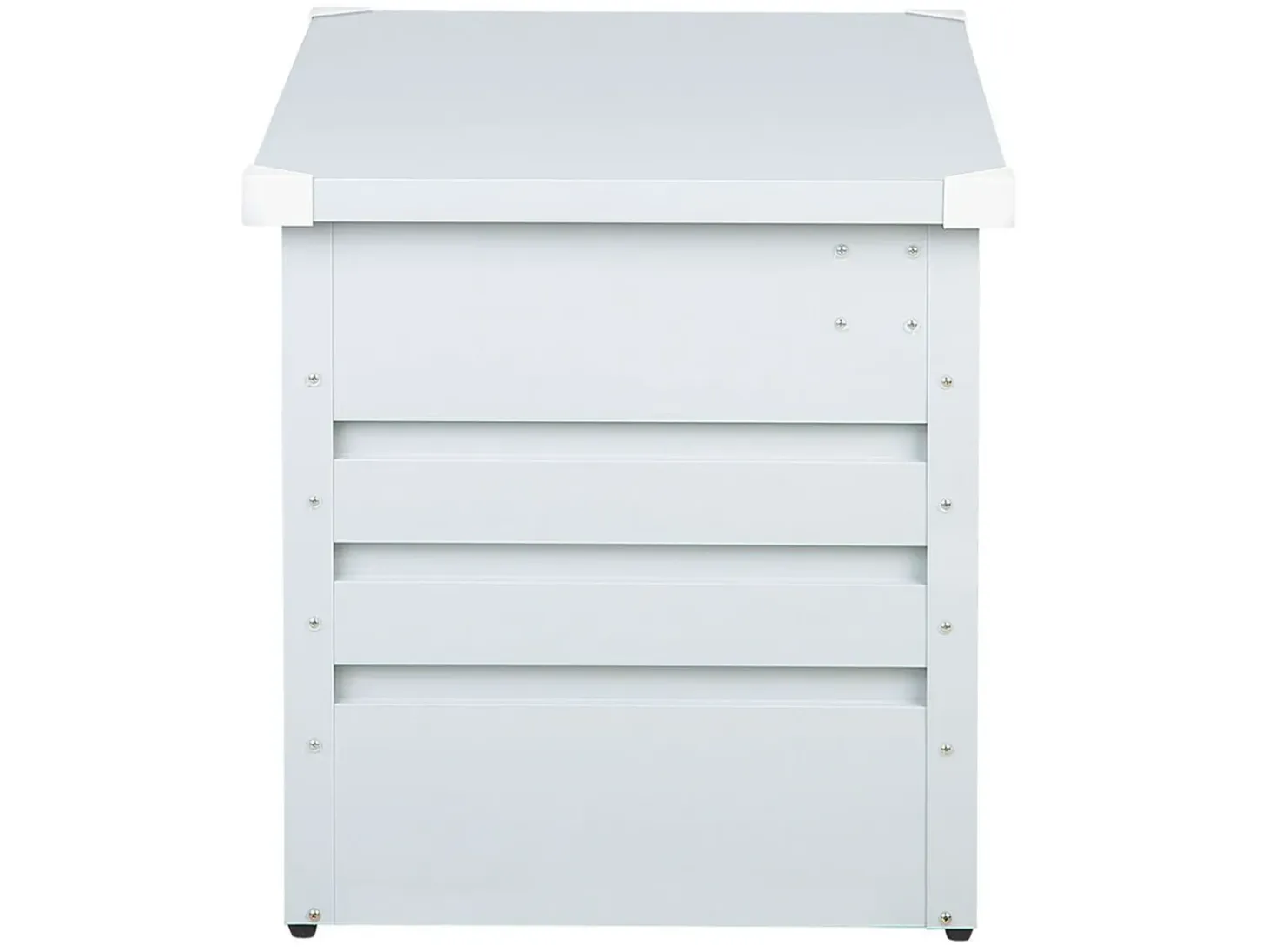 Opbevaringsboks CEBROSA 132 cm 62 cm Lysegrå