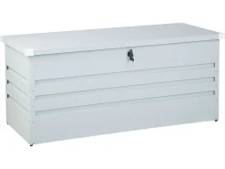 Opbevaringsboks CEBROSA 132 cm 62 cm Lysegrå