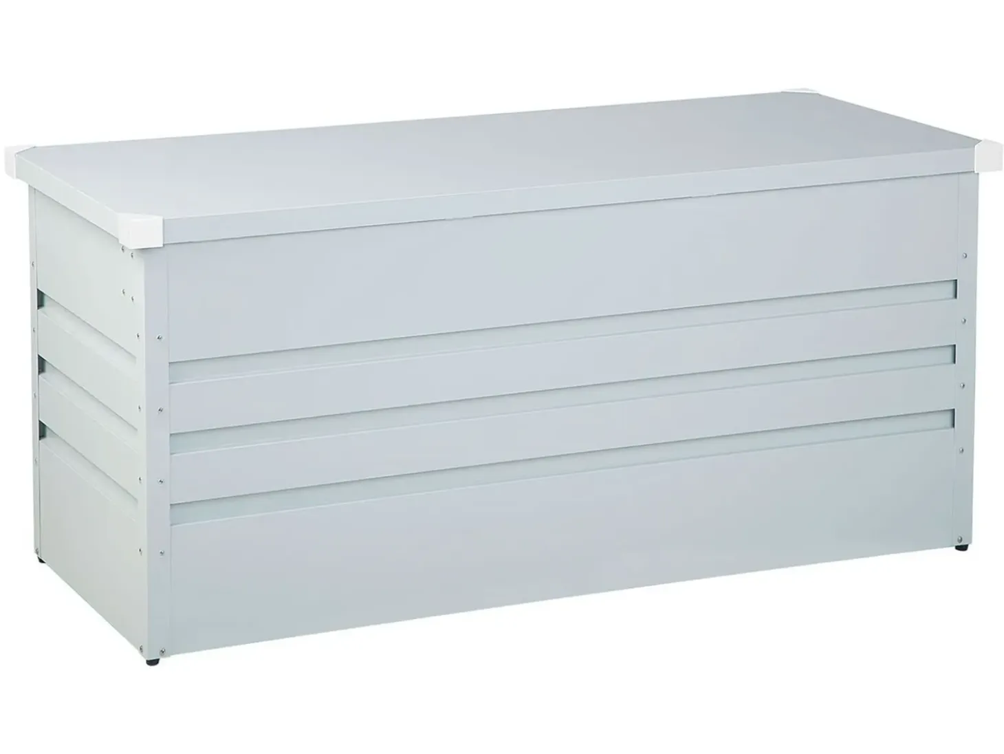 Opbevaringsboks CEBROSA 132 cm 62 cm Lysegrå