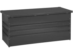 Opbevaringsboks CEBROSA 132 cm 62 cm Grafit
