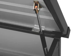 Opbevaringsboks CEBROSA 132 cm 62 cm Grafit