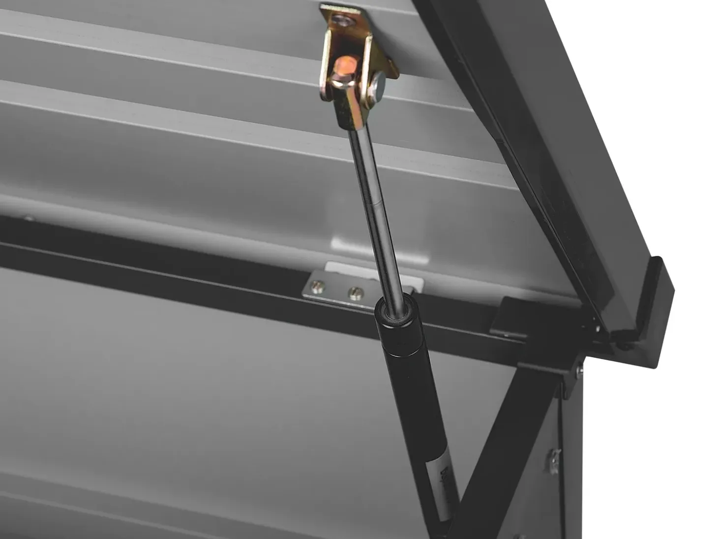 Opbevaringsboks CEBROSA 132 cm 62 cm Grafit