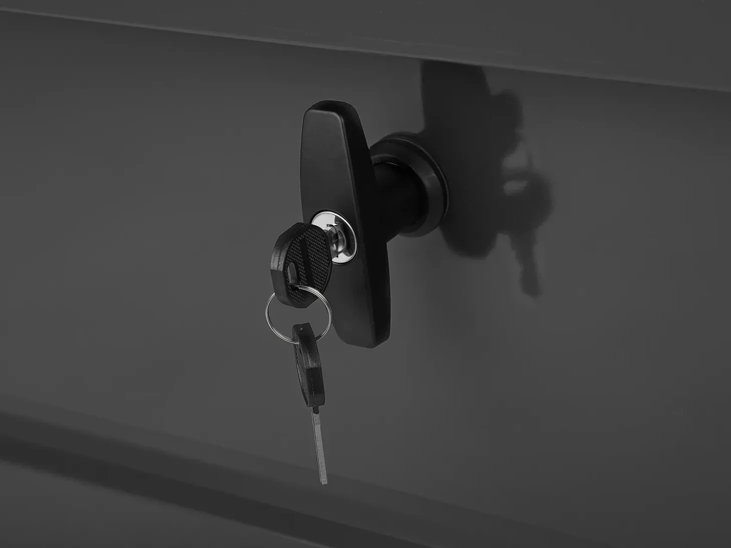 Opbevaringsboks CEBROSA 132 cm 62 cm Grafit