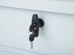 Opbevaringsboks CEBROSA 165 cm 70 cm Lysegrå