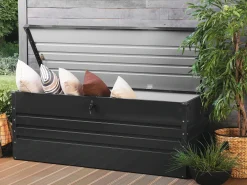 Opbevaringsboks CEBROSA 165 cm 70 cm Grafit