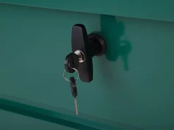 Opbevaringsboks CEBROSA 165 cm 70 cm Mørkegrøn