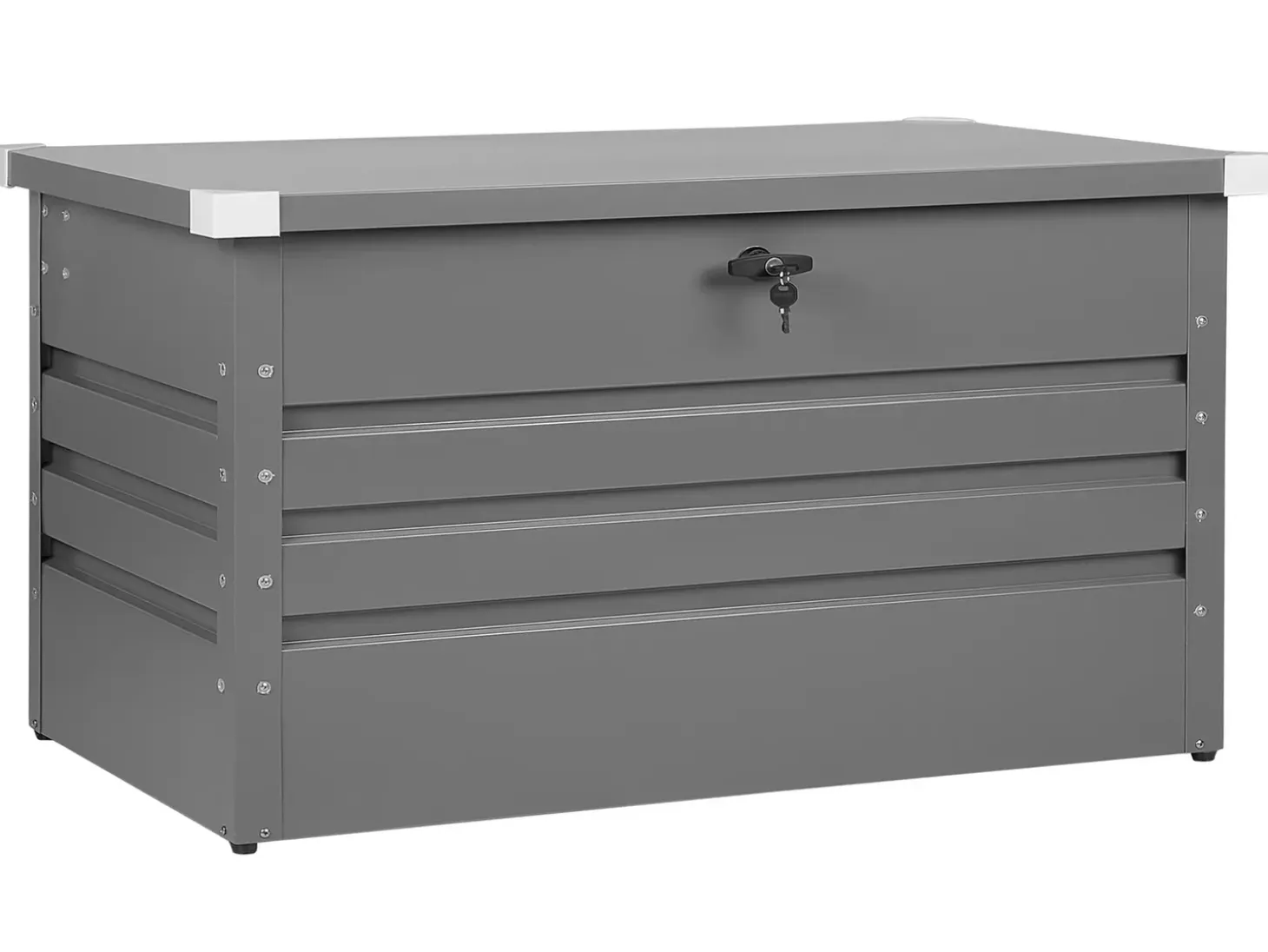 Opbevaringsboks CEBROSA 132 cm 62 cm Grå
