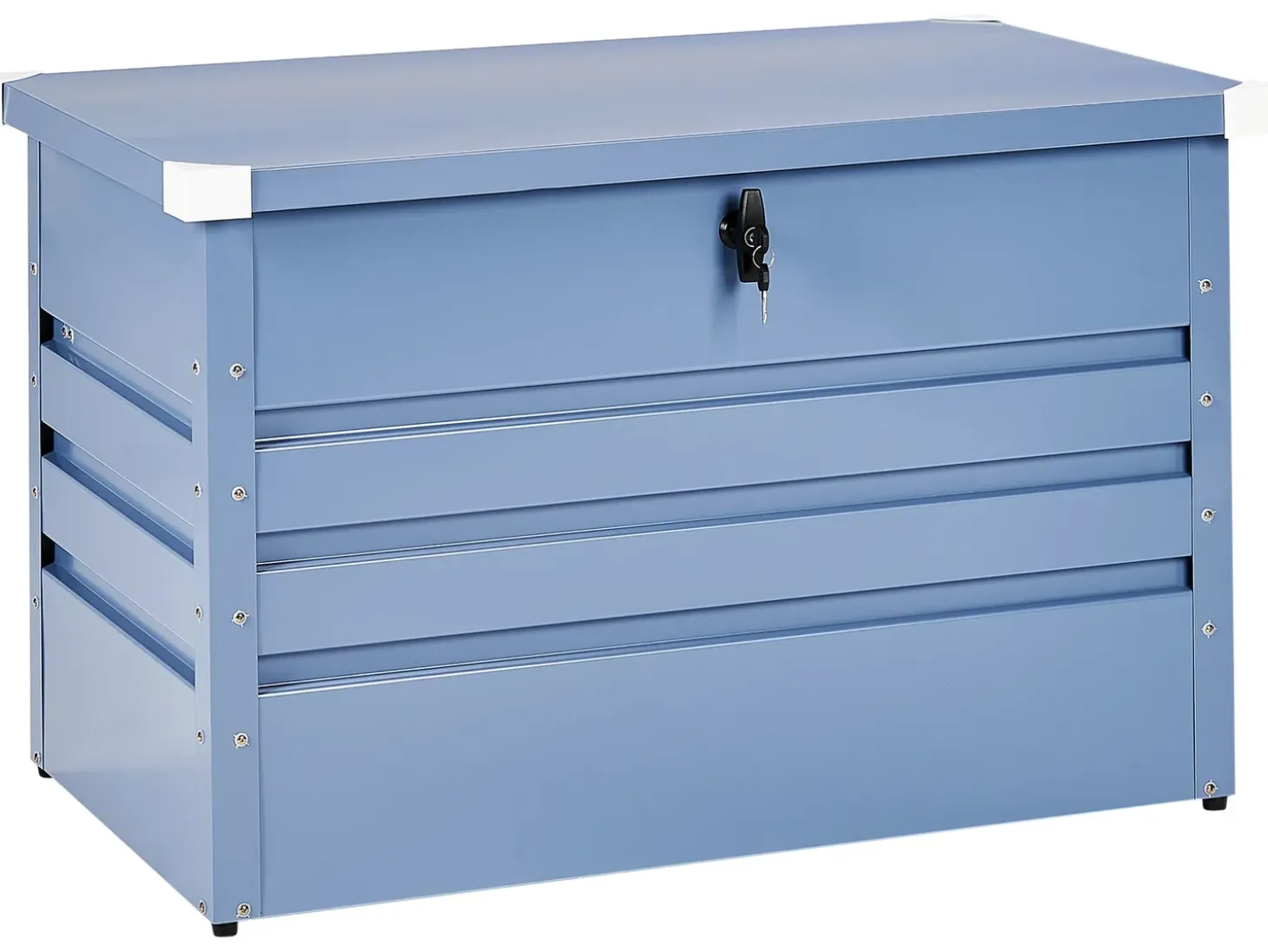 Opbevaringsboks CEBROSA 100 cm 62 cm Blå