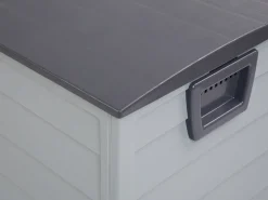 Opbevaringsboks LOCARNO 112 cm 50 cm Grå