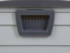 Opbevaringsboks LOCARNO 112 cm 50 cm Grå
