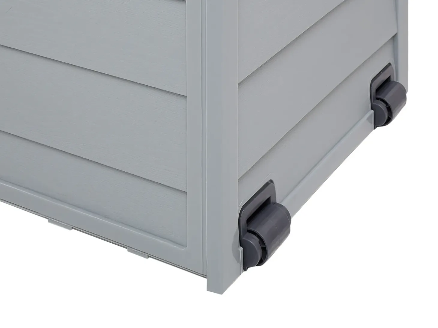 Opbevaringsboks LOCARNO 112 cm 50 cm Grå