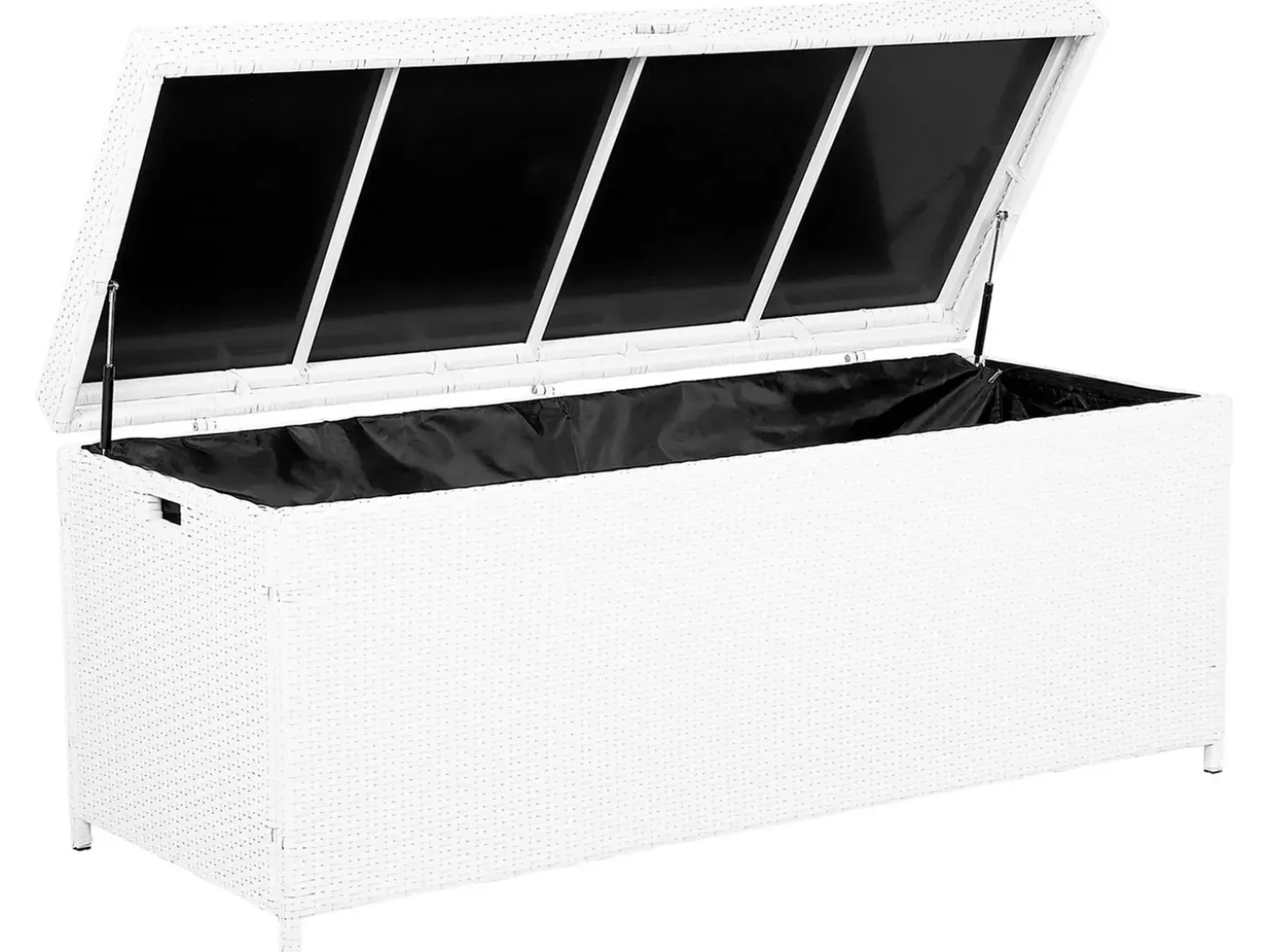 Opbevaringsboks MODENA 158 cm 63 cm Hvid