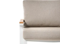 ORERO 4 personers Loungesæt med bord Brungrå