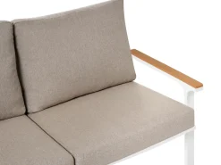 ORERO 4 personers Loungesæt med bord Brungrå