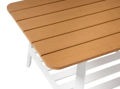 ORERO 4 personers Loungesæt med bord Brungrå