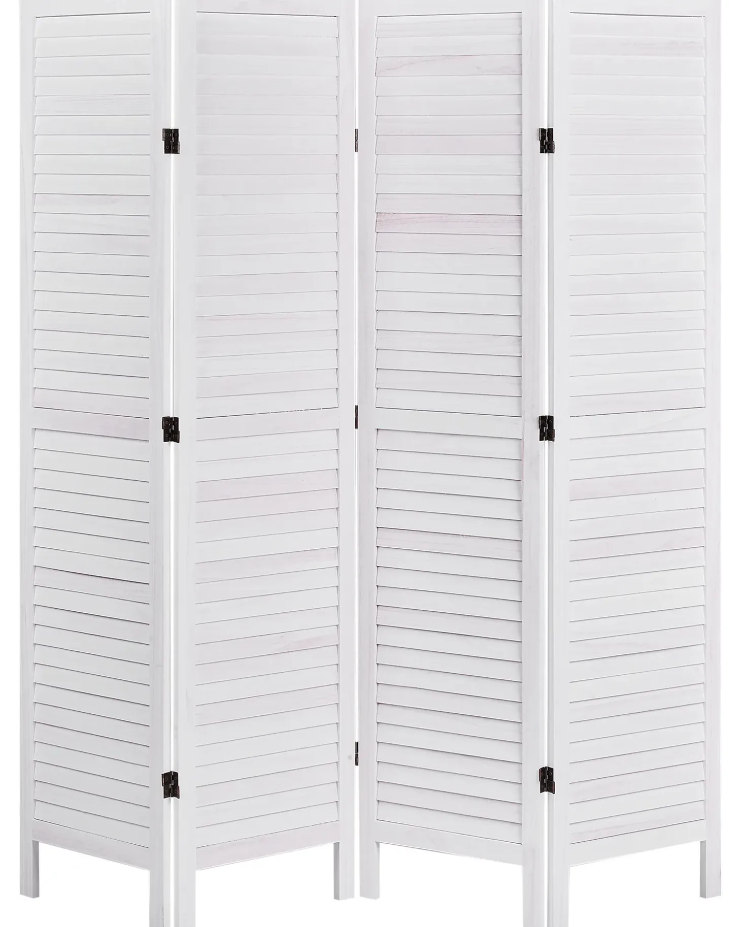 4 panelers rumdeler AVENES Cremehvid 163 cm 170 cm