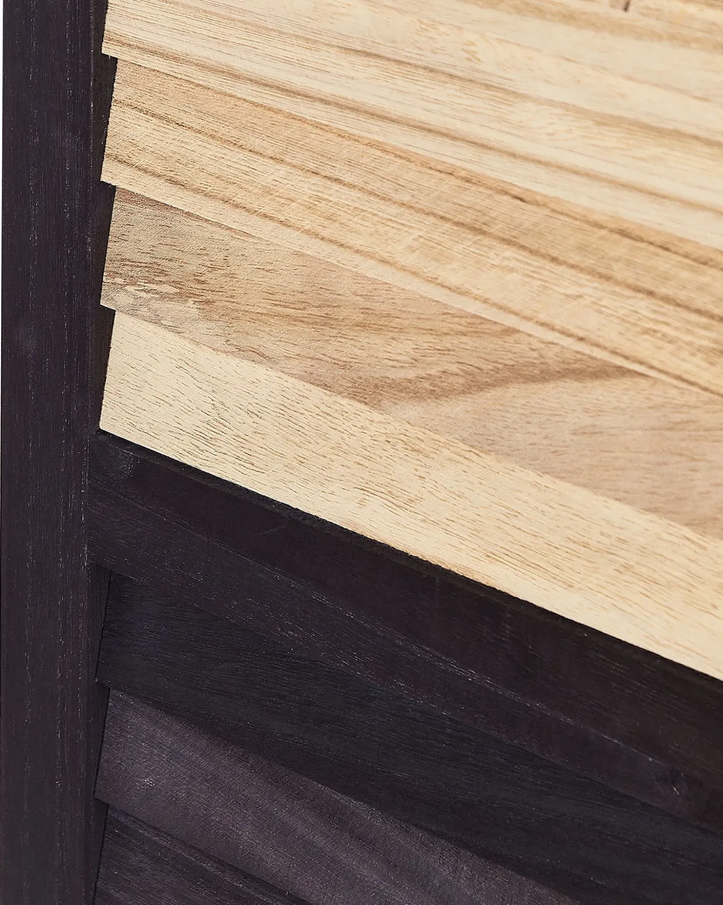 4 panelers rumdeler BRENNERBAD Brun/sort 164 cm 170 cm