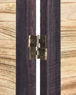 4 panelers rumdeler BRENNERBAD Brun/sort 164 cm 170 cm