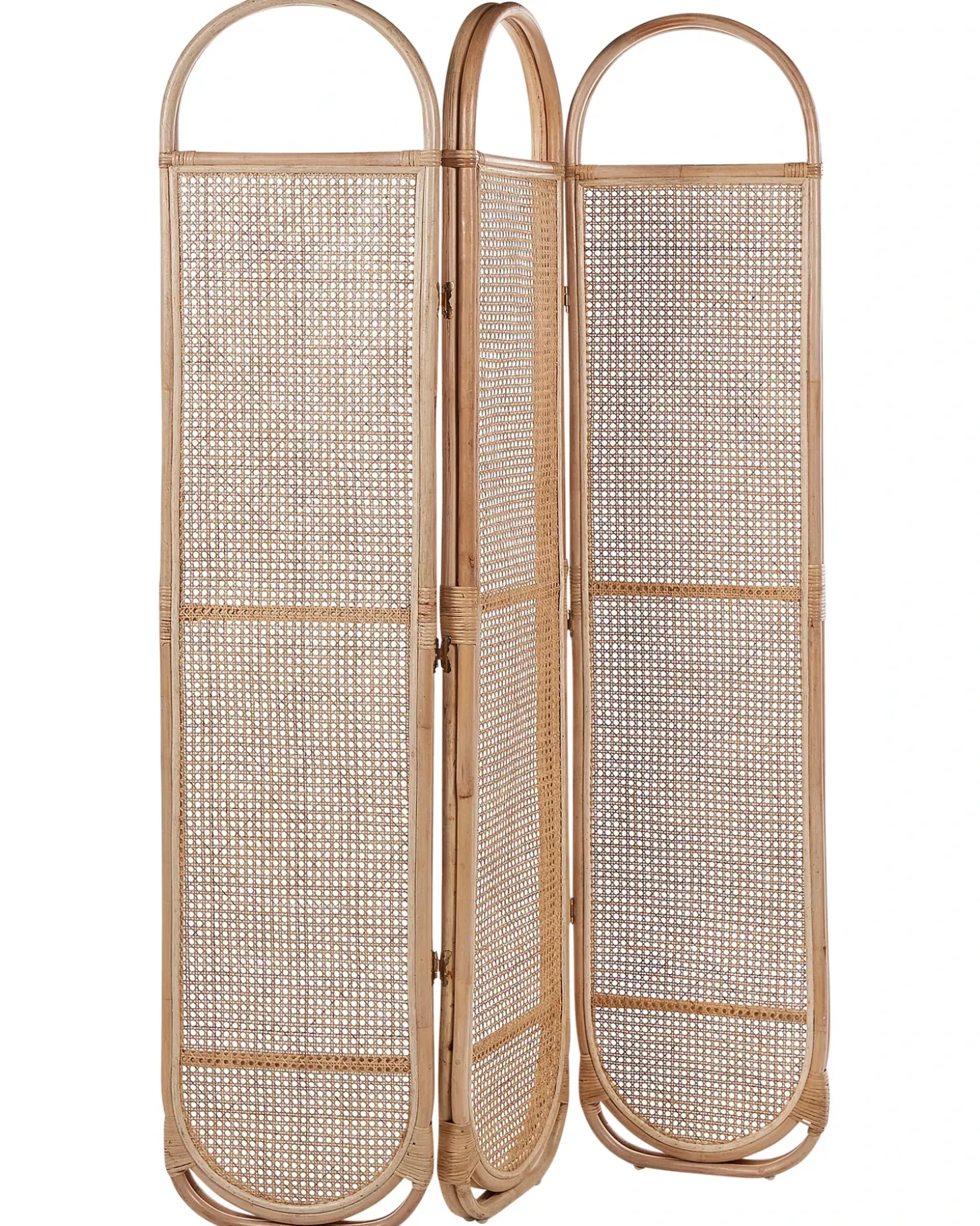 3 panelers rumdeler CORTONA Lysebrun 118 cm 180 cm