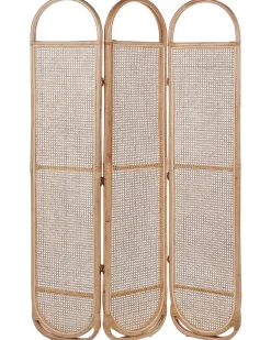 3 panelers rumdeler CORTONA Lysebrun 118 cm 180 cm
