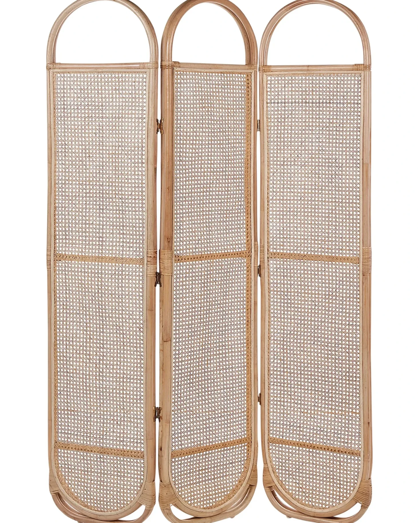 3 panelers rumdeler CORTONA Lysebrun 118 cm 180 cm