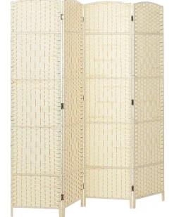 4 panelers rumdeler LAPPAGO Lys Beige 163 cm 170 cm