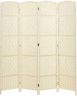4 panelers rumdeler LAPPAGO Lys Beige 163 cm 170 cm
