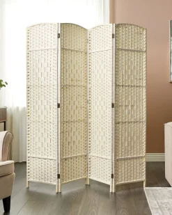 4 panelers rumdeler LAPPAGO Lys Beige 163 cm 170 cm