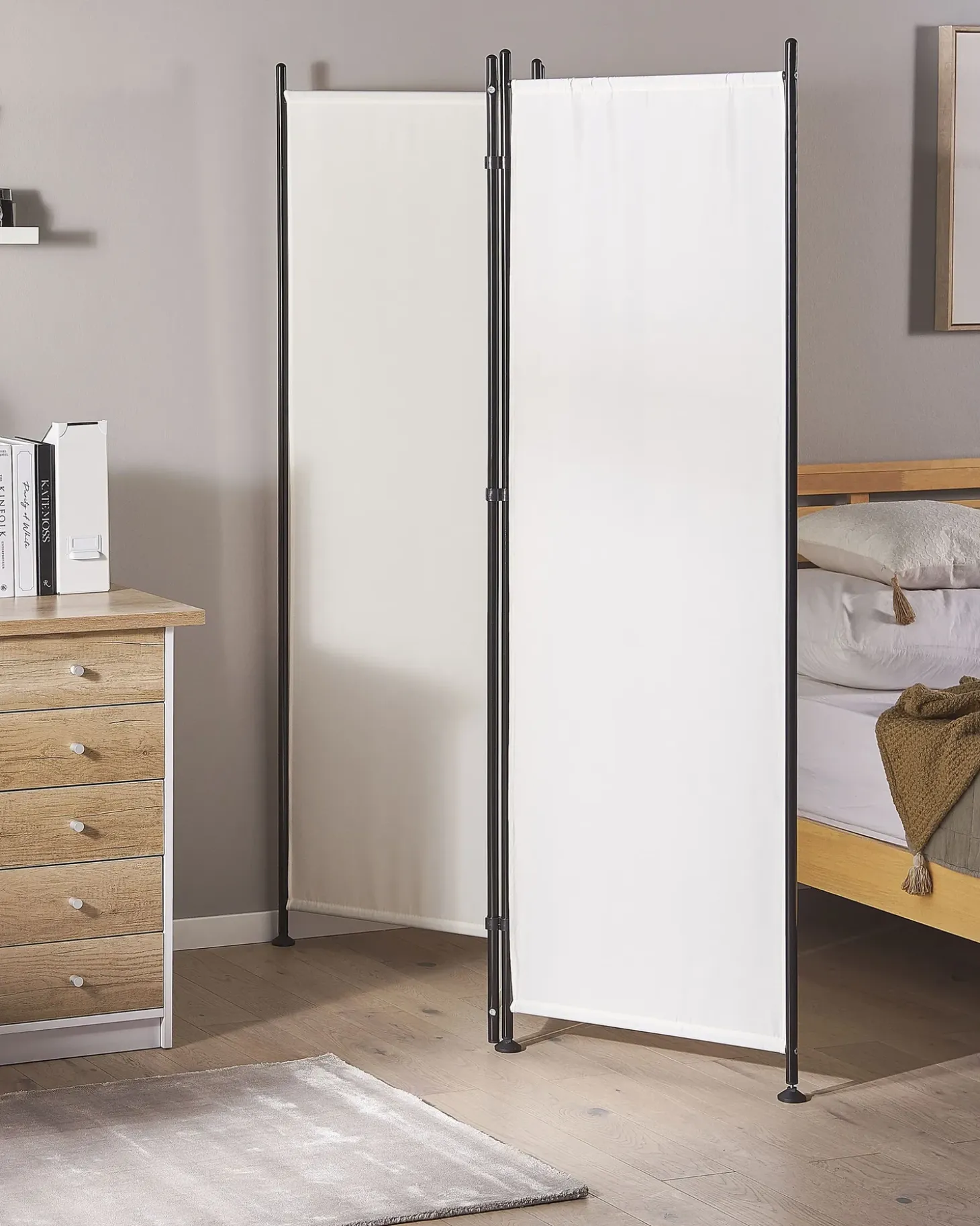 3 panelers rumdeler NARNI Hvid 160 cm 170 cm