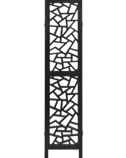 4 panelers rumdeler PIANLARGO Sort 163 cm 170 cm