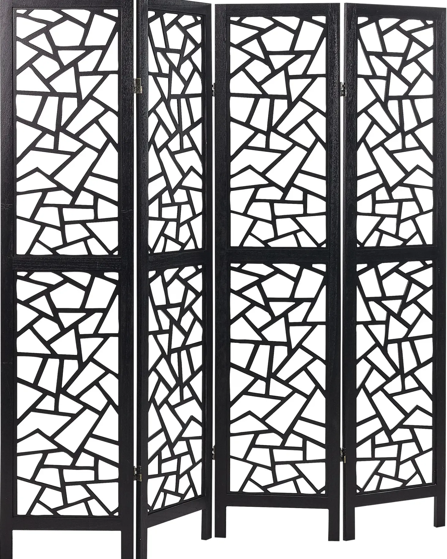 4 panelers rumdeler PIANLARGO Sort 163 cm 170 cm
