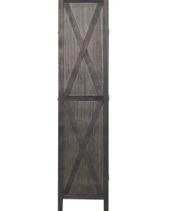 4 panelers rumdeler RIDANNA Mørkebrun 163 cm 170 cm