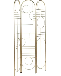 3 panelers rumdeler TURANIA Guld 100 cm 170 cm