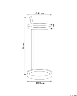 Paraplystativ LOBAMBA Metal Sort
