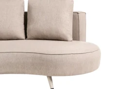 PARORI 6 personers Loungesæt med bord Beige