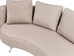PARORI 6 personers Loungesæt med bord Beige