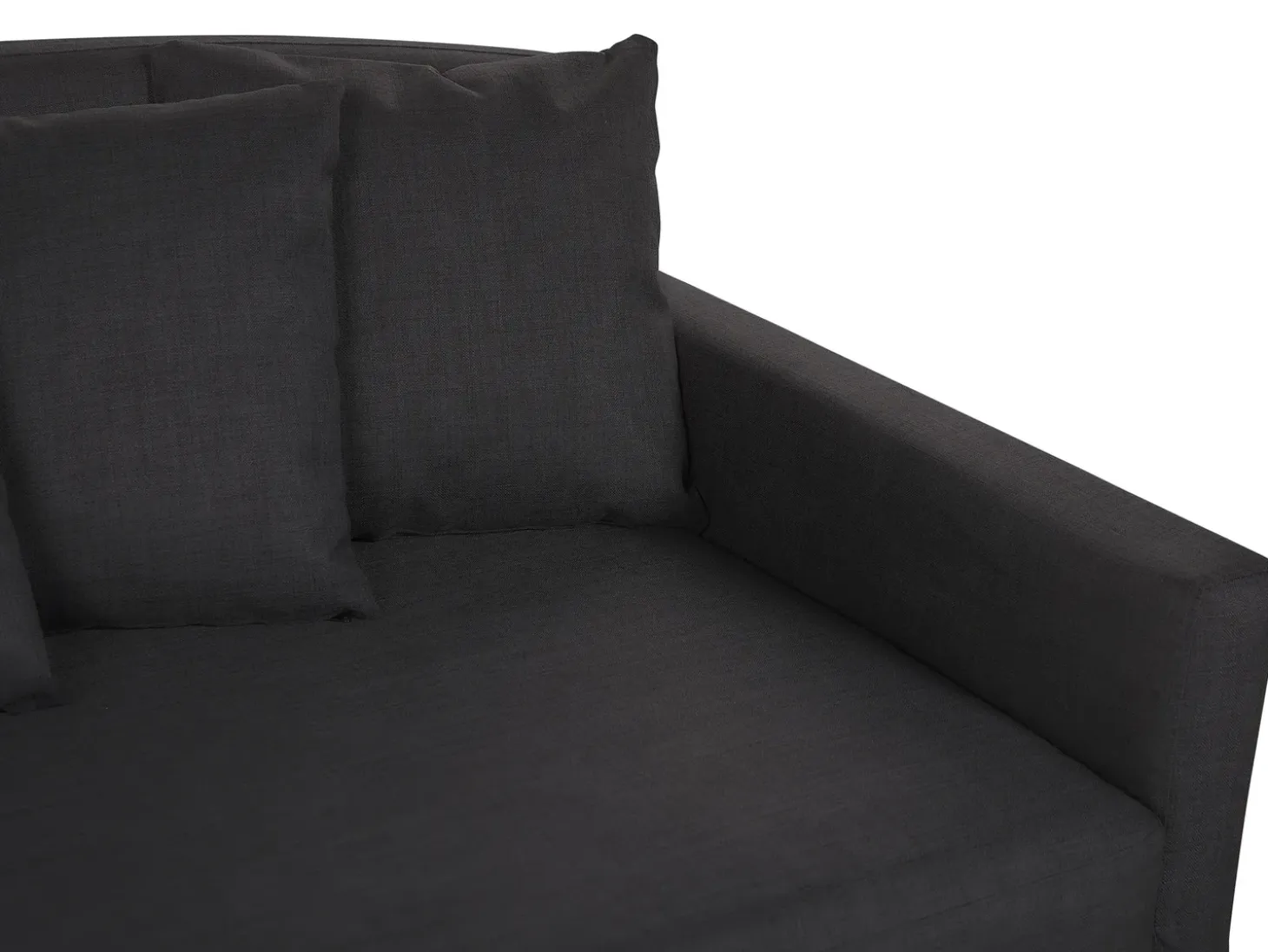 3 pers. sofaovertræk GILJA Sort