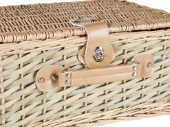 Picnic-kurv CLEMENTINE Flet Naturlig
